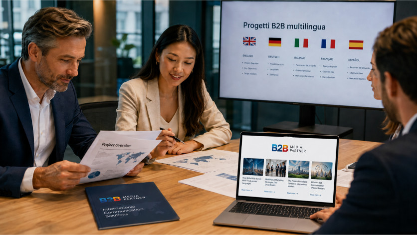 Progetti B2B multilingua